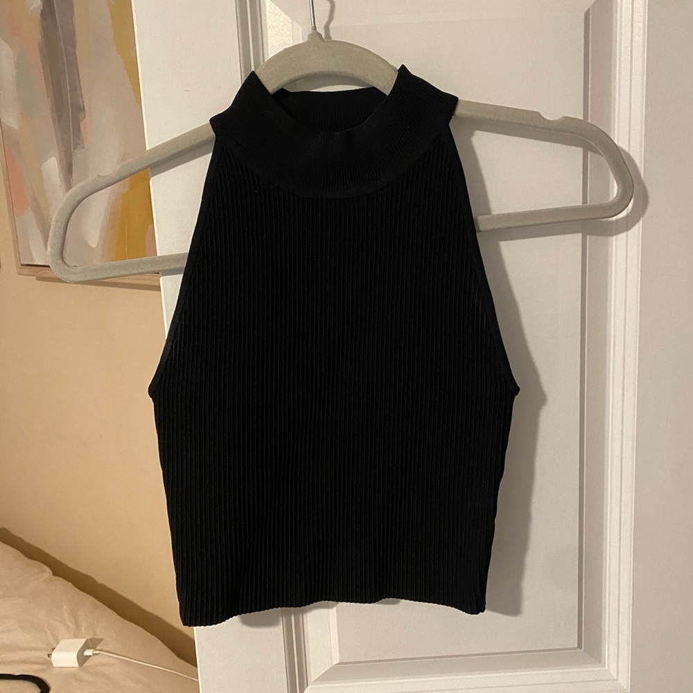 Aritizia black crop top. Great going out top!